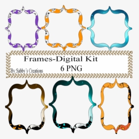 Frames Shapes 1q Digital Kit Jewelry Tag Clipart Gift, HD Png Download, Transparent PNG