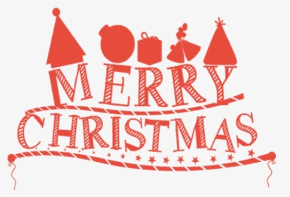 Merry Christmas Text Transparent, HD Png Download, Transparent PNG