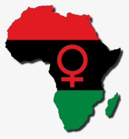 Pan African Continent Flag - Africa Map Transparent Background Png, Png Download, Transparent PNG
