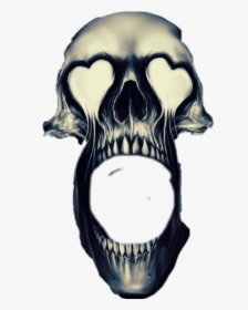 #skull #heart - Good Morning Grim Reaper, HD Png Download, Transparent PNG