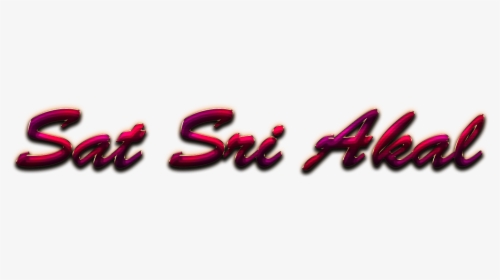 Sat Sri Akal Png Photo - Calligraphy, Transparent Png, Transparent PNG
