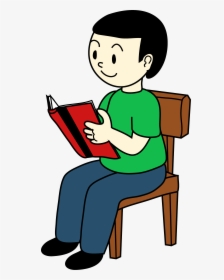 Sat Clipart - Sat On A Chair, HD Png Download, Transparent PNG