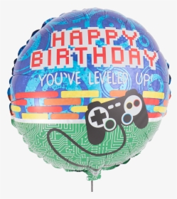 Balony 18``super Wings Balloon Birthday Party Foil - Happy Birthday Video Game, HD Png Download, Transparent PNG