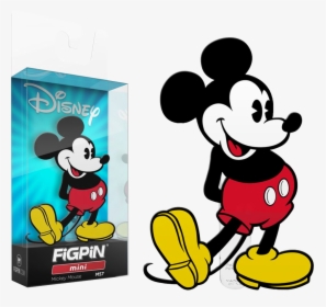 Mickey Mouse Figpin Mini Enamel Pin - Mickey Mouse, HD Png Download, Transparent PNG