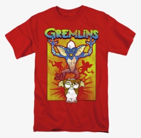 Gizmo S Nightmare Gremlins T-shirt - T-shirt, HD Png Download, Transparent PNG