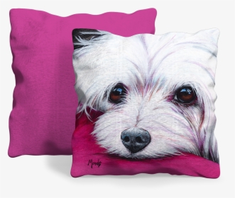 Front And Back Of Pillow - Maltese, HD Png Download, Transparent PNG