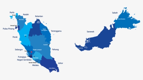 Thumb Image - Malaysia Map Transparent Background, HD Png Download, Transparent PNG