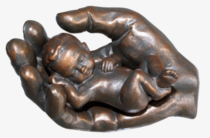 Ceramic Praying Hands With Baby, HD Png Download, Transparent PNG