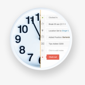 Online Time Clock Software - Learning Clocks, HD Png Download, Transparent PNG