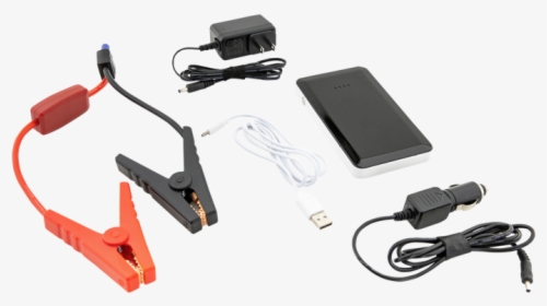 Portable Car Battery Jump Starter & Phone Charger    - Usb Cable, HD Png Download, Transparent PNG