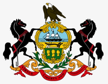 Coat Of Arms State Seal - Pennsylvania Coat Of Arms, HD Png Download, Transparent PNG