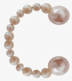 Barcelona Pearl Ear Cuff Earring-bonheur Jewelry - Pearl, HD Png Download, Transparent PNG