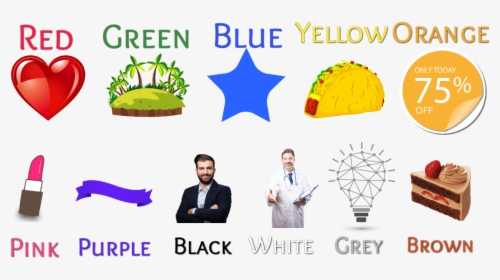 Psychology Of Colors - Effects Of Colors On Human Psychology, HD Png Download, Transparent PNG