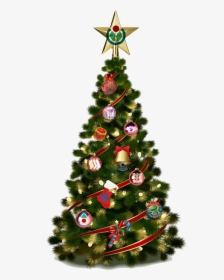 Wiki-mas Tree - Transparent Transparent Background Christmas Tree Png, Png Download, Transparent PNG