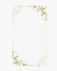 Snowflake Border Wire Edge Angle Flower Box Png Download - 邊框 圖 庫, Transparent Png, Transparent PNG
