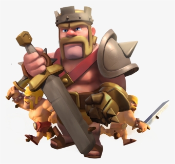 Clash Of Clans Barbarian King, HD Png Download, Transparent PNG