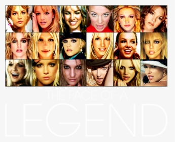 Transparent Britney Spears Png - Collage, Png Download, Transparent PNG