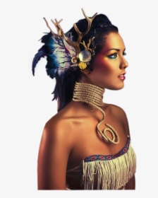 Native American Women Png, Transparent Png, Transparent PNG