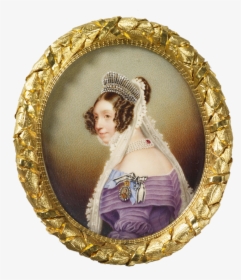 Queen Frederica Of Hannover - Royal Collection Portrait Miniature, HD Png Download, Transparent PNG