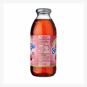 Snapple Juice Drinks Raspberry & Cranberry, HD Png Download, Transparent PNG