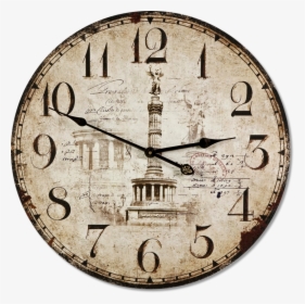 #vintageclocks - Transparent Old Clock, HD Png Download, Transparent PNG
