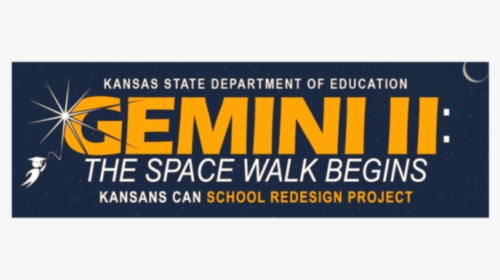 Kansas State Department Of Education Gemini Ii - Printing, HD Png Download, Transparent PNG