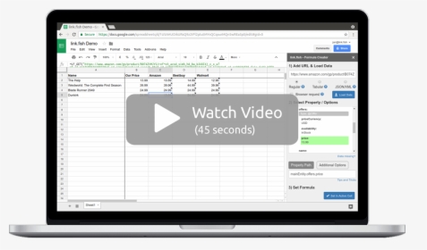 Introduction Video Google Spreadsheet - Medical Equipment Management Software, HD Png Download, Transparent PNG