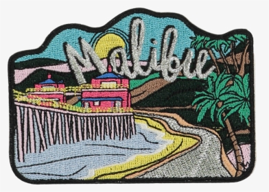 Malibu Sticker Patch, HD Png Download, Transparent PNG