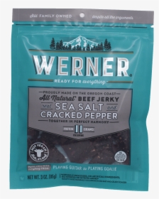 All Natural Sea Salt & Cracked Pepper Beef Jerky   - Chocolate, HD Png Download, Transparent PNG