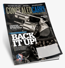 Concealed Carry Magazine - Revolver, HD Png Download, Transparent PNG