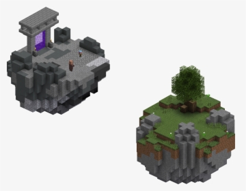 Hypixel Skyblock Wiki - Hypixel Skyblock Starting Island, HD Png Download, Transparent PNG