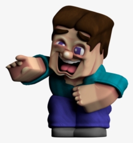 Steve Laughing Clipart , Png Download - Minecraft Skin Steve Memes, Transparent Png, Transparent PNG