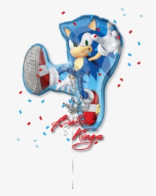 Sonic The Hedgehog - Sonic The Hedgehog Balloons, HD Png Download, Transparent PNG