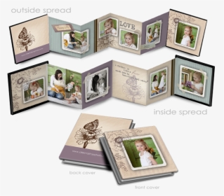 Shabby Chic Mothers Day Accordion Book - Accordion Frames, HD Png Download, Transparent PNG