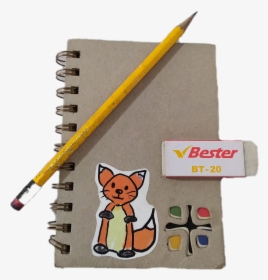 #sticker #utiles #cuaderno #escolar #lapiz # Libreta - Cartoon, HD Png Download, Transparent PNG