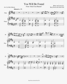 Tonari No Totoro Sheet Music Composed By Joe Hisaishi - River Flows In You Clarinette, HD Png Download, Transparent PNG
