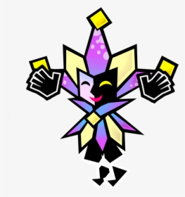 Put Your Hands In The Air - Dimentio Super Paper Mario, HD Png Download, Transparent PNG