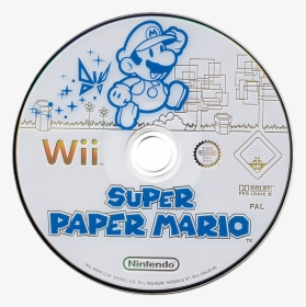 Super Paper Mario Cd, HD Png Download, Transparent PNG