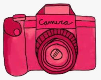 Pink Camera Clipart, HD Png Download, Transparent PNG