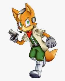 Fox Mcloud Character 2d, HD Png Download, Transparent PNG