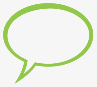 Bubble-comment - Green Speech Bubble Transparent, HD Png Download, Transparent PNG