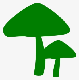 Green Mushrooms Svg Clip Arts - Green Mushroom Clipart, HD Png Download, Transparent PNG