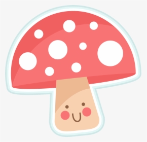 Graphic Stock Miss Kate Cuttables Scrappy Moms Stamps - Cute Mushroom Clipart, HD Png Download, Transparent PNG
