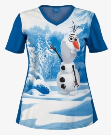 Transparent Frozen Snowman Png - Uniformes Clinicos De Disney, Png Download, Transparent PNG