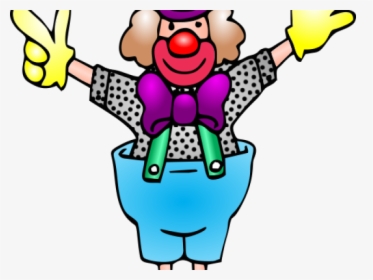 Domain Clipart Clip Art - Clown Ausmalbild, HD Png Download, Transparent PNG