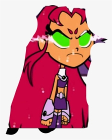 #starfire #rage #triggered #1000% #angry #blast #freetoedit - Cartoon, HD Png Download, Transparent PNG