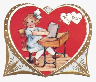 Printable Vintage Valentine, HD Png Download, Transparent PNG