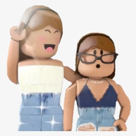 cute roblox characters carrying a baby