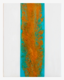 Gold Teal Resin Painting - Modern Art, HD Png Download, Transparent PNG