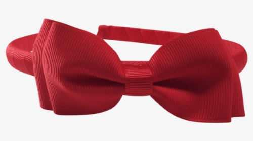 Headband With Bowtie - Satin, HD Png Download, Transparent PNG